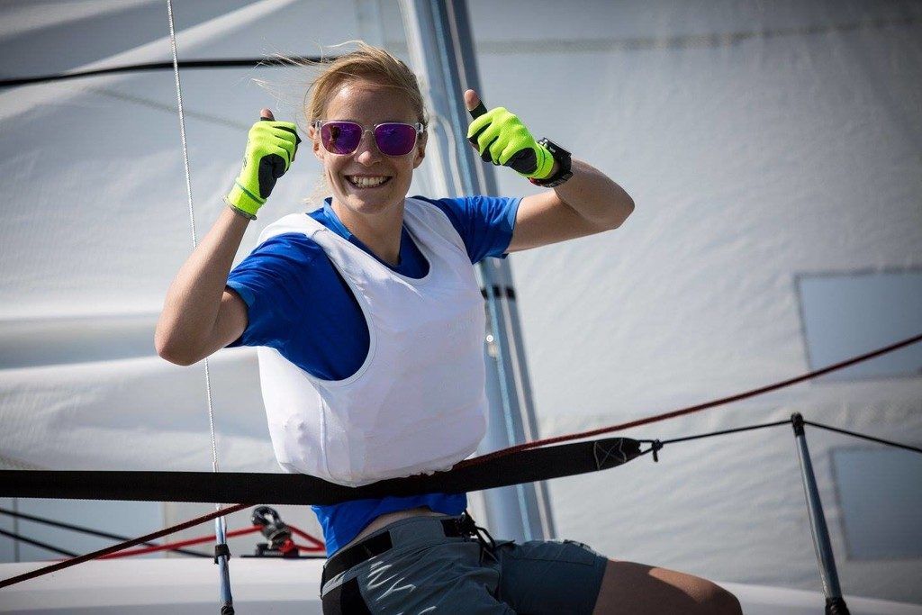 Bei Wind und Wetter das Steuer in der Hand
