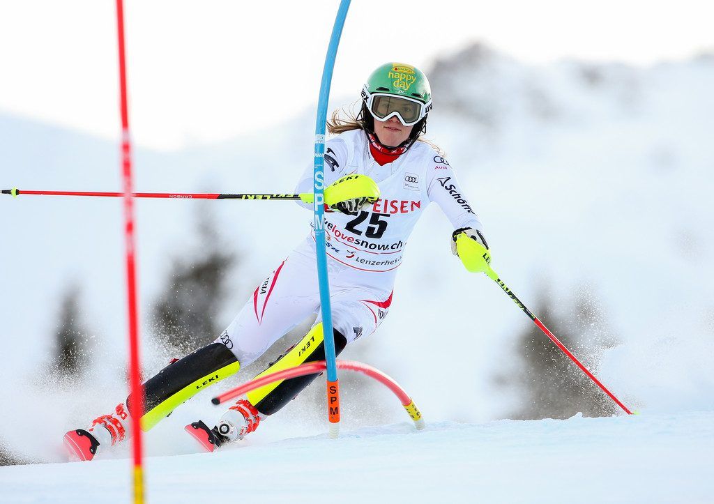 Eine, die ihre eigene Skigeschichte schreibt