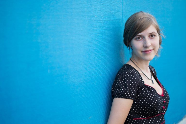 Preisgekrönte Harderin mit Freude am Text