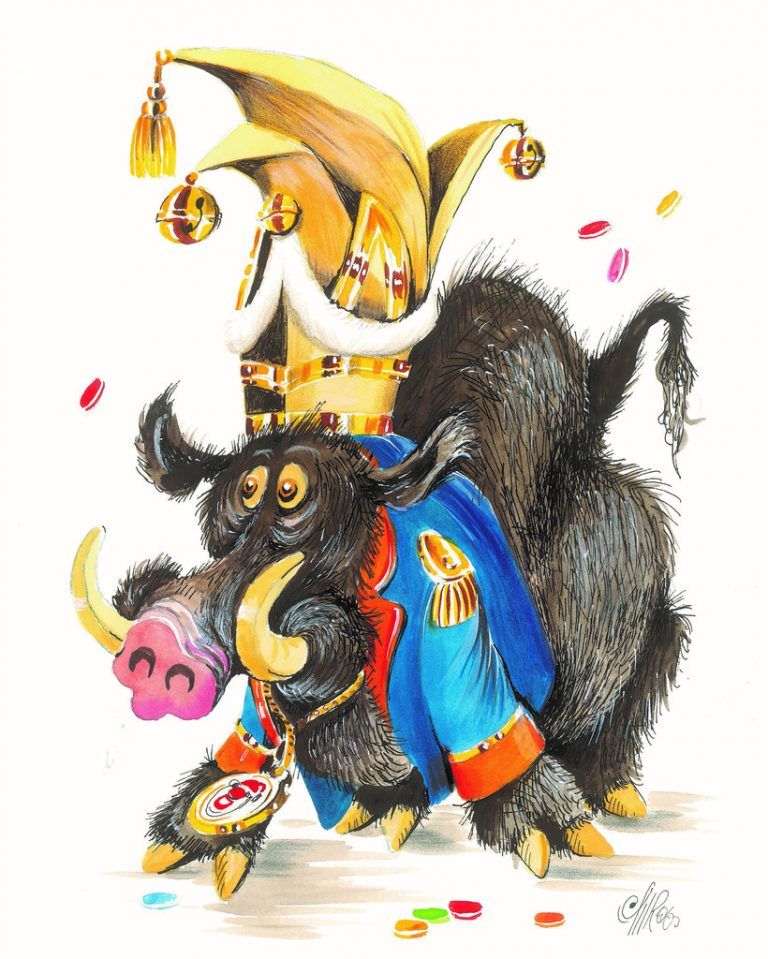 Im Fasching –  die Wildsau rauslassen!