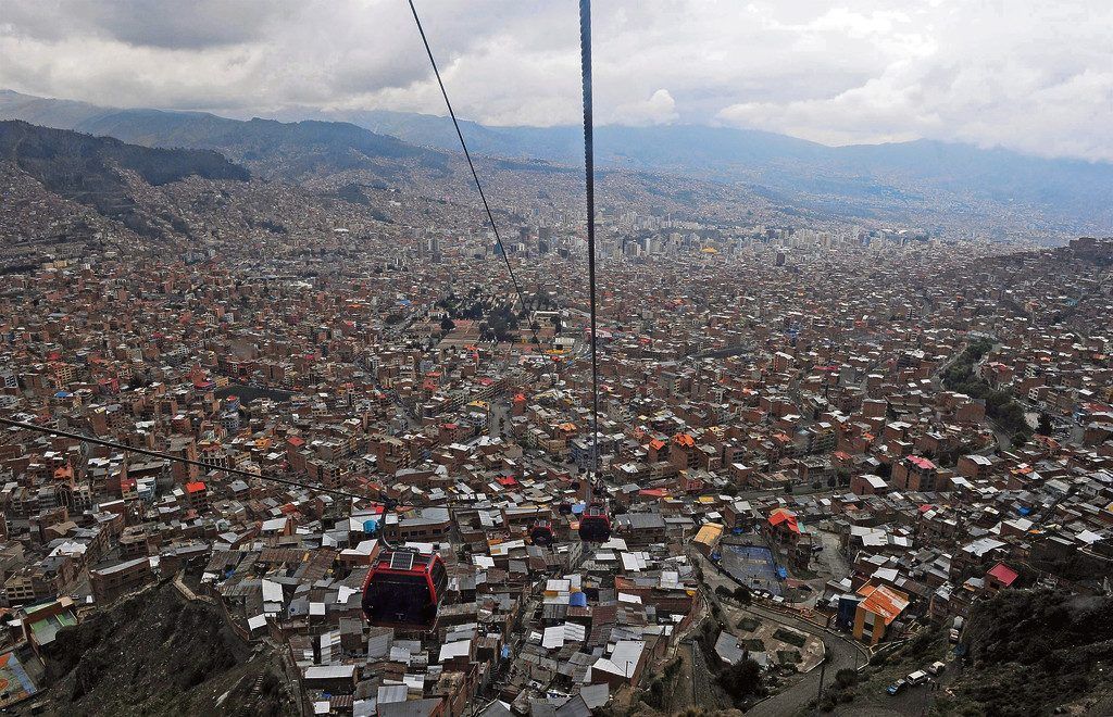 Das größte Seilbahnnetz der Welt