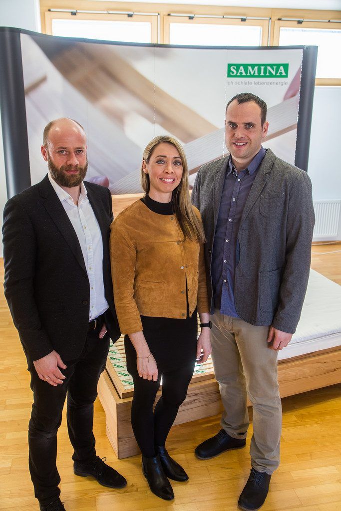 Ausgeschlafenes Trio im familieneigenen Betrieb