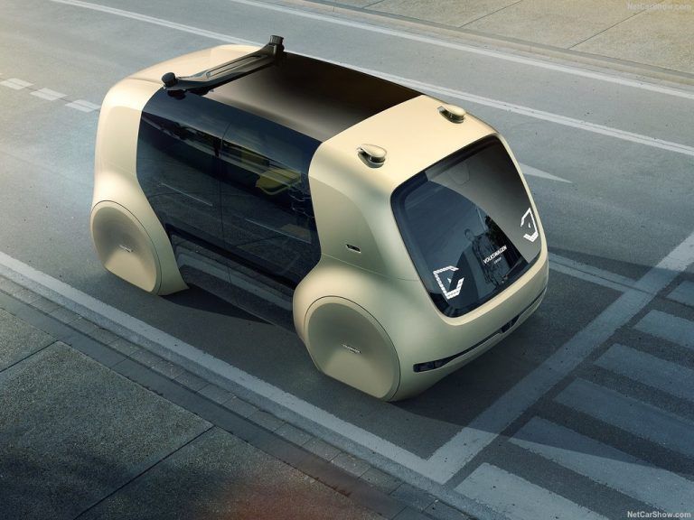 VW-Studie Sedric, das selbstfahrende Auto.