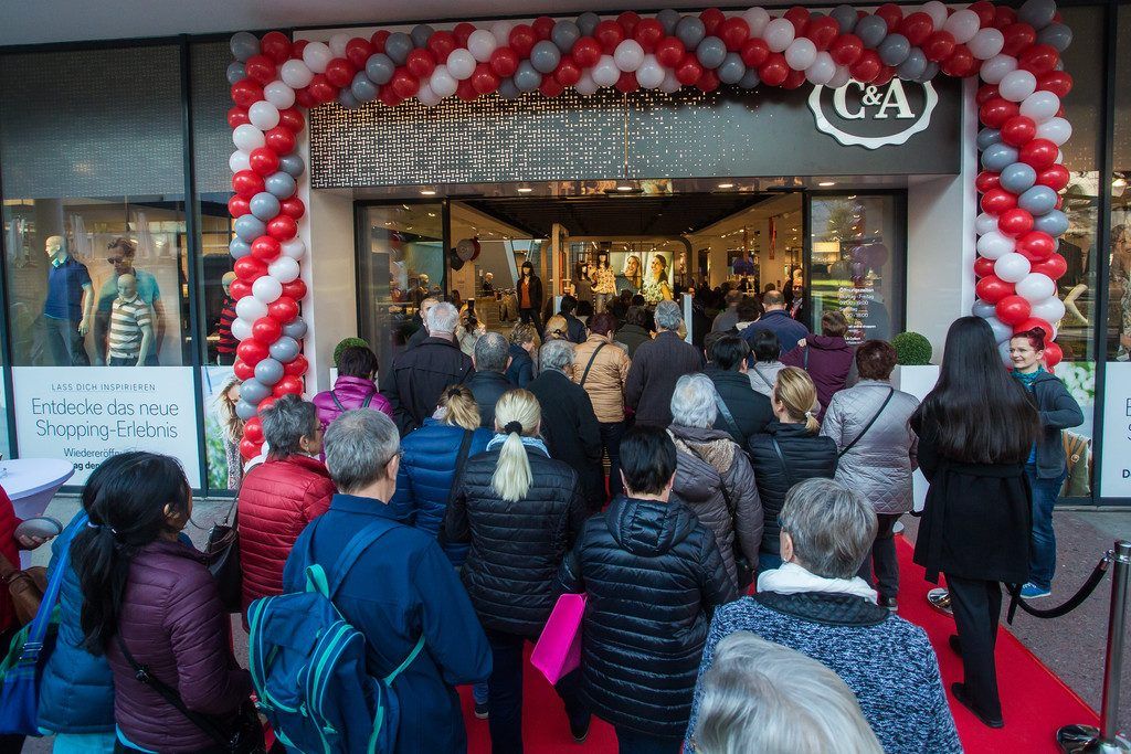 Alle wollen zum neuen C&#038;A