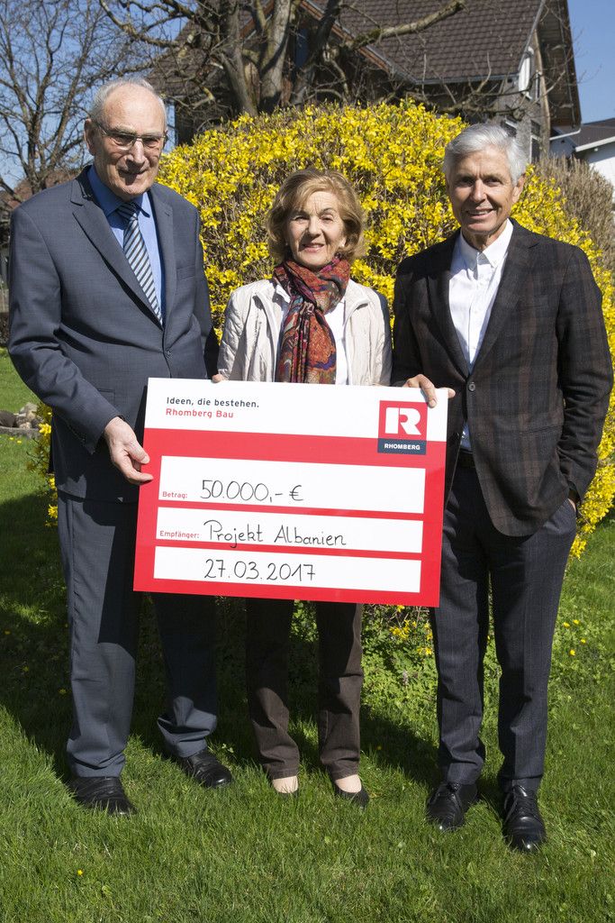50.000 Euro an „Projekt Albanien“