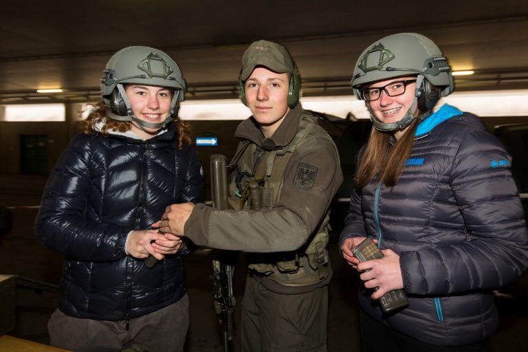 Ein Schnuppertag an der Waffe