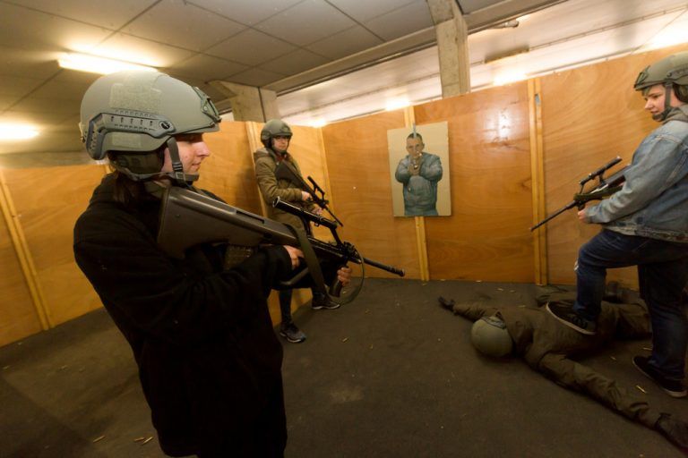 Ein Schnuppertag an der Waffe