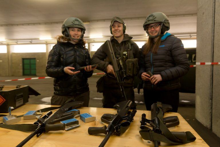 Ein Schnuppertag an der Waffe