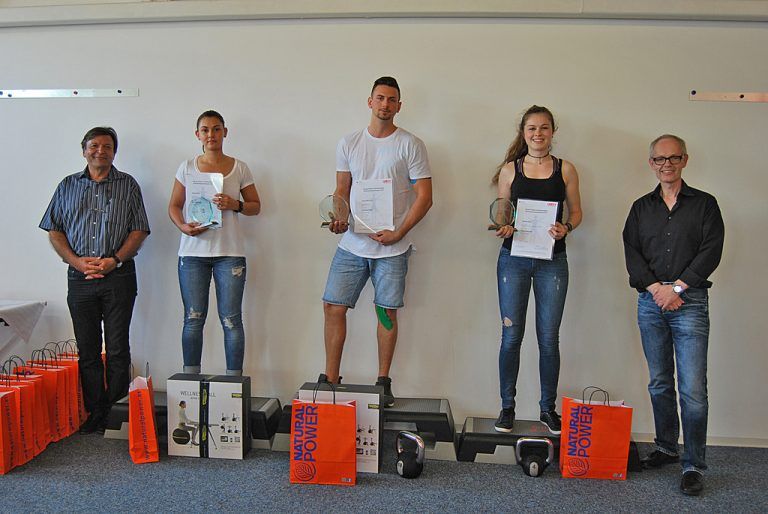 Vorarlbergs Fitnessbetreuer ermittelten ihre besten Lehrlinge