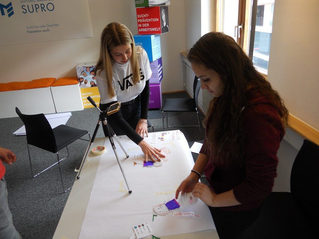 Projekttage der 1as1  in der SUPRO in Götzis