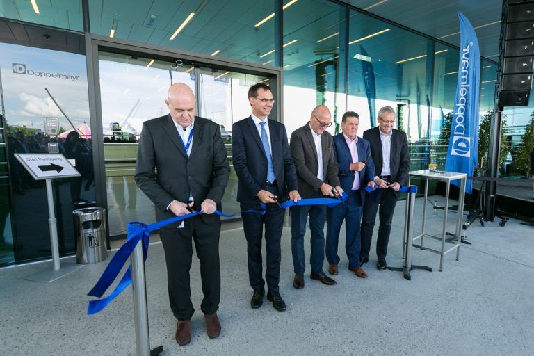 Offizieller Start bei Doppelmayr