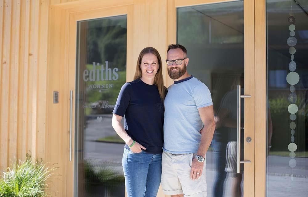 Bei Edith kann man jetzt wohnen