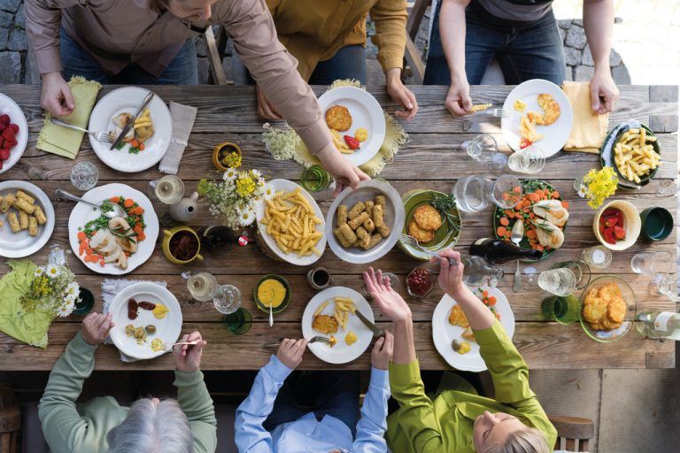 Produktionskette im Naturkreislauf