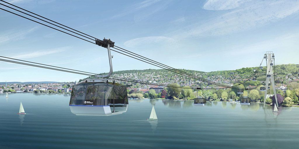 Über La Paz und über den Zürichsee