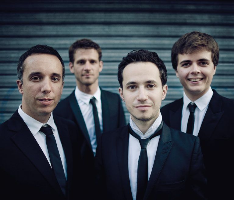 Drei Mal Quatuor Ebène