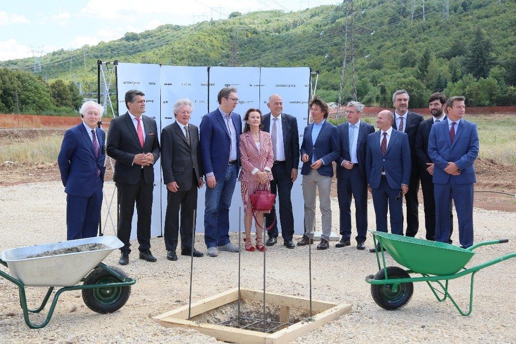 Zumtobel: Neues Werk in Serbien