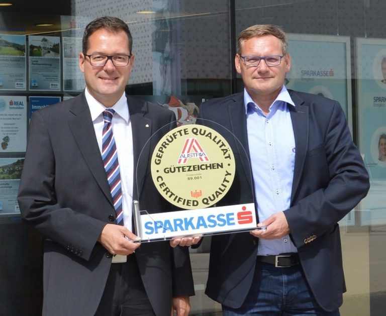 Sparkasse: Austria-Gütesiegel verlängert
