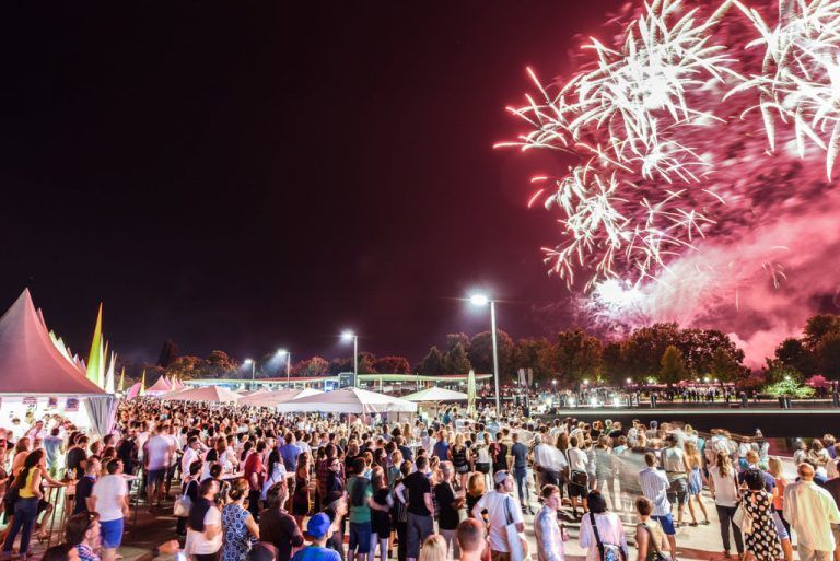 Bregenzer Hafenfest mit Feuerwerk