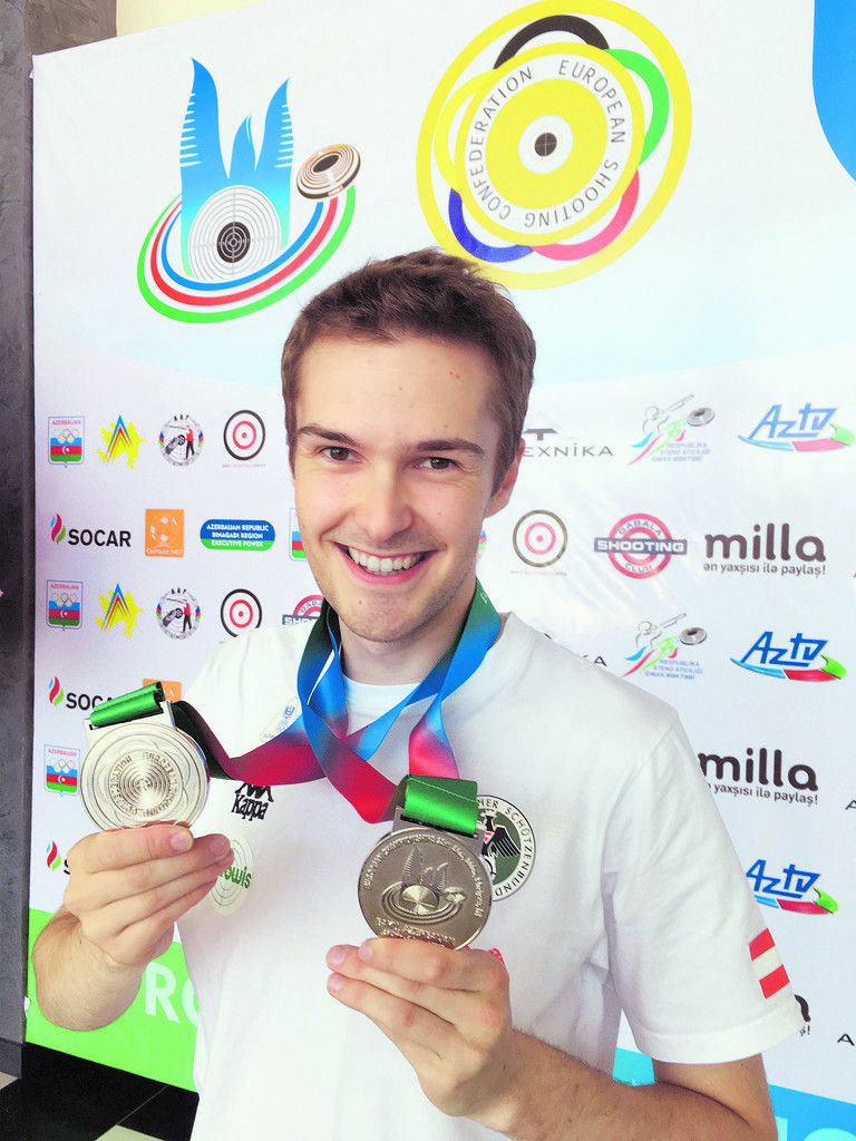 Schütze Mathis mit versilbertem Doppelpack Vorarlberger Nachrichten