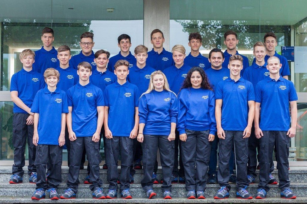 21 neue Lehrlinge bei Alpla