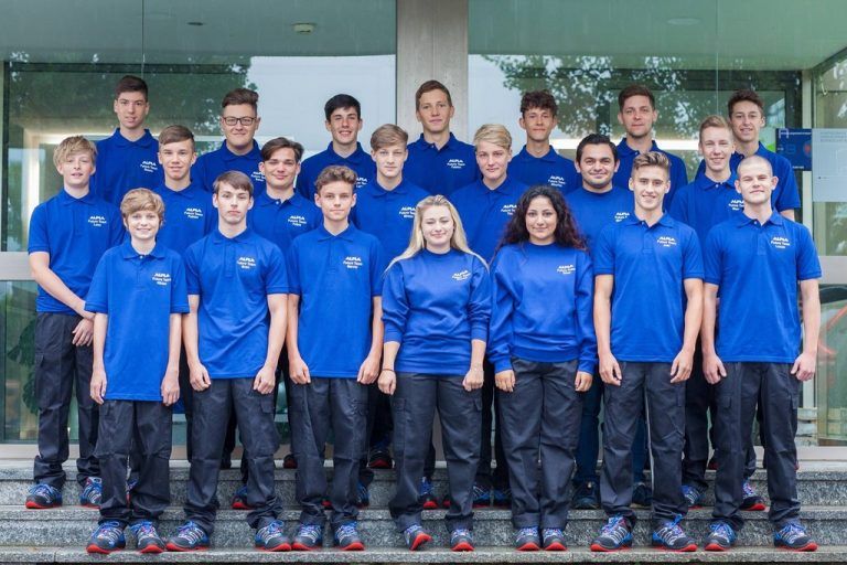 21 neue Lehrlinge bei Alpla