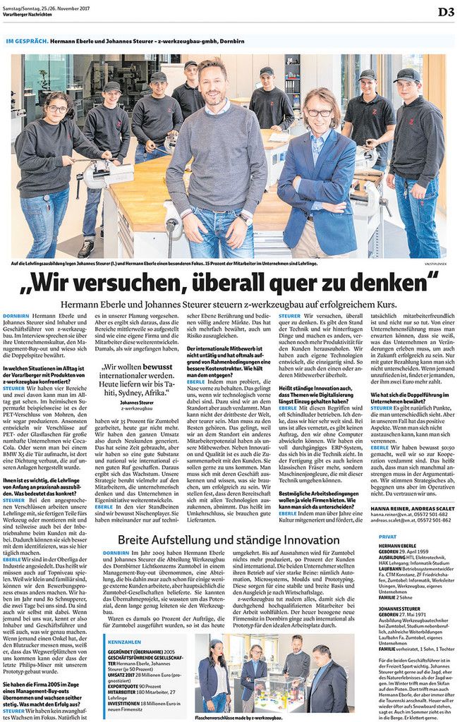 "Guten Ruf geschaffen"