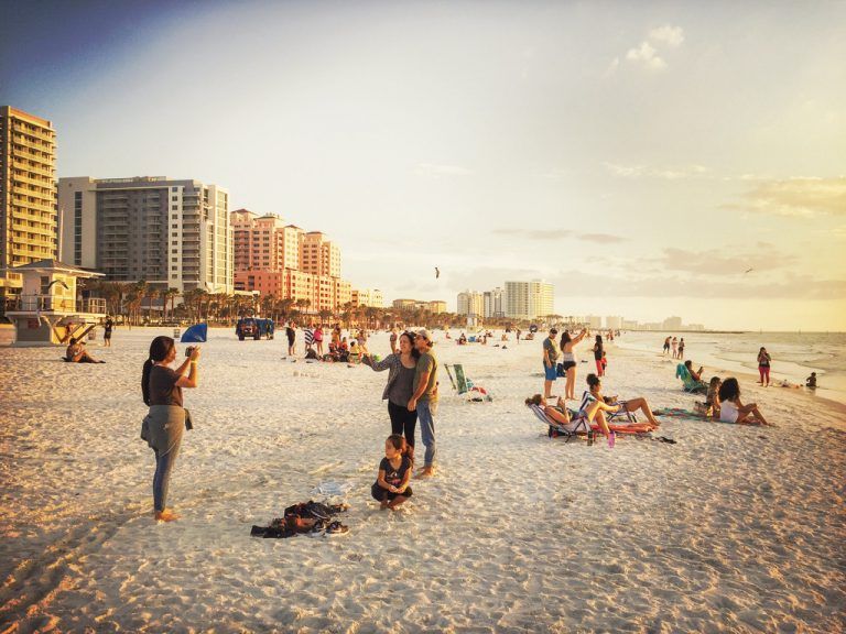 Sonne tanken in Florida