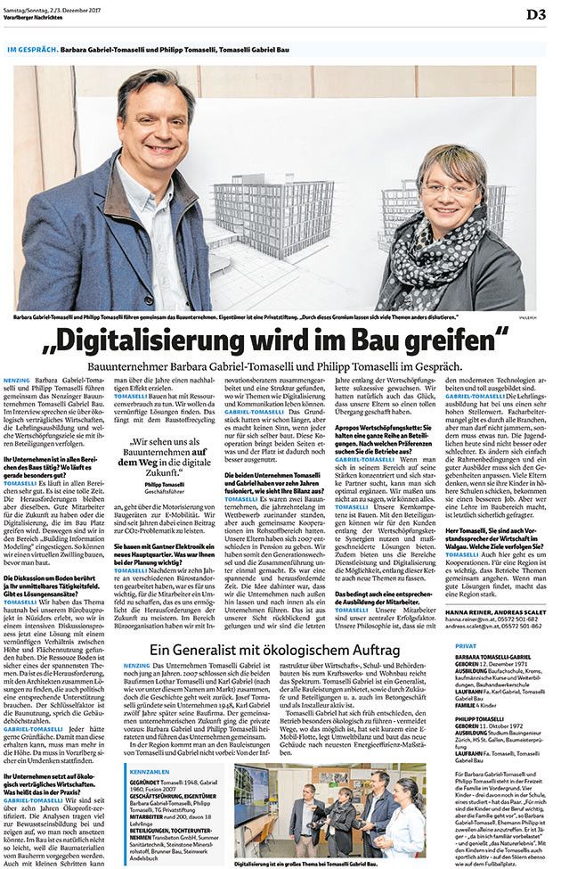 In die digitale Zukunft