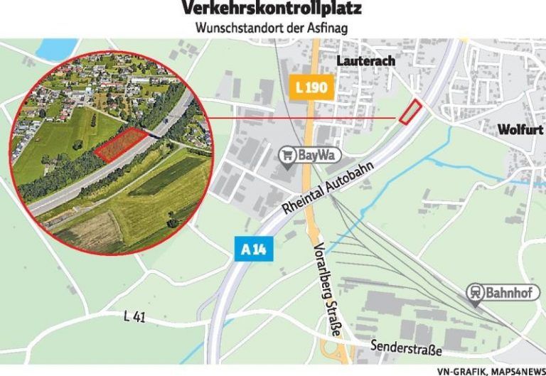 Asfinag zieht gegen Lauterach vor das Höchstgericht