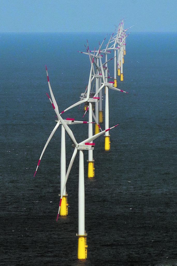 Windparks auf offenem Meer könnten ganze Welt versorgen