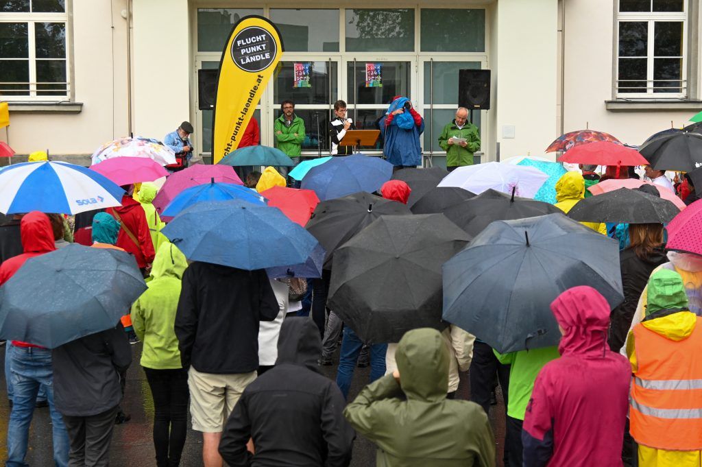 23. Sonntagsdemo in Götzis