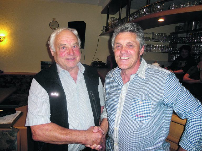 Franz Wilhelmer (r.) übernimmt beim Rodelverband die Geschäfte von Helmut Tagwerker.dk