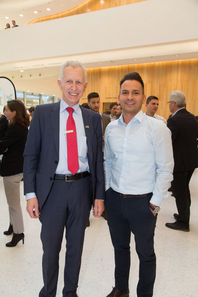 Friedrich Brunauer (l.) und Roberto Maier.