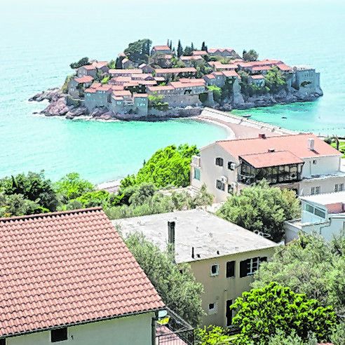 Die Hotelinsel Sveti Stefan
