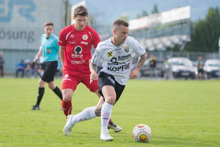 Gabriel Lüchinger, einer der Topspieler bei den Altach Amateuren, könnte vor dem Absprung stehen. Foto: vn/stiplovsek