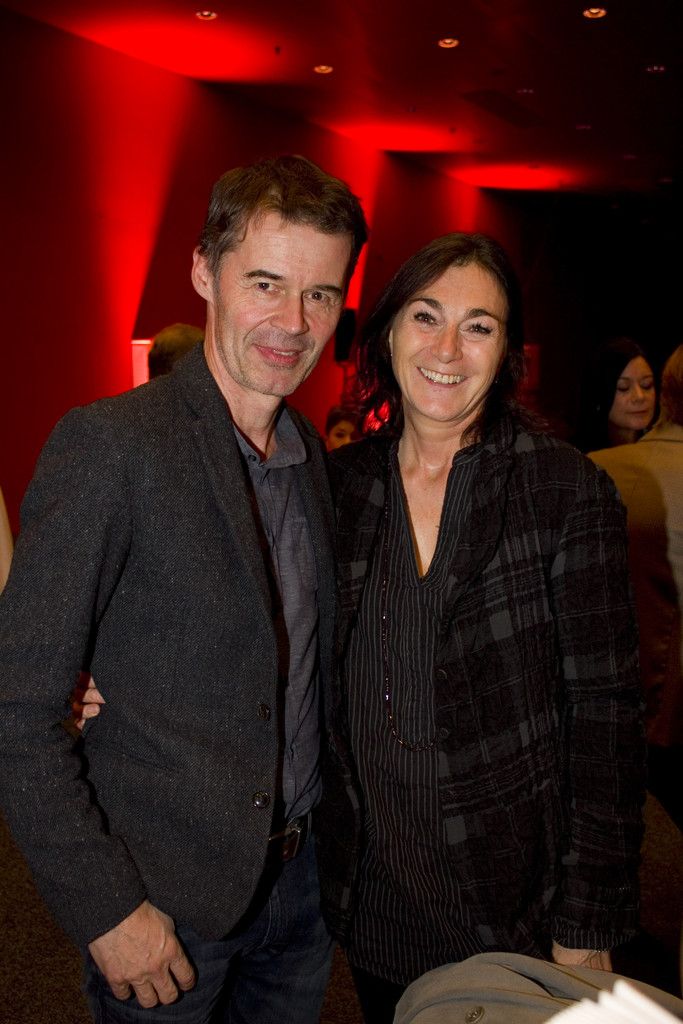 Gäste der Veranstaltung: Künstler Albrecht Zauner und Susan.