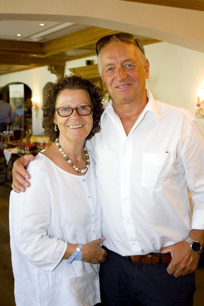 Genießerduo: Susanna und Reinhard Lässer.