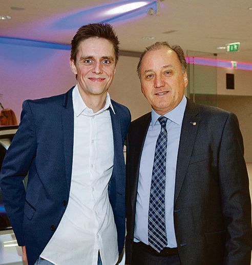 Georg Burtscher (Russmedia Digital) und Burkhard Berchtel.