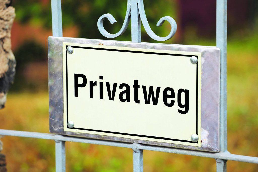 Durchgang bis auf Widerruf