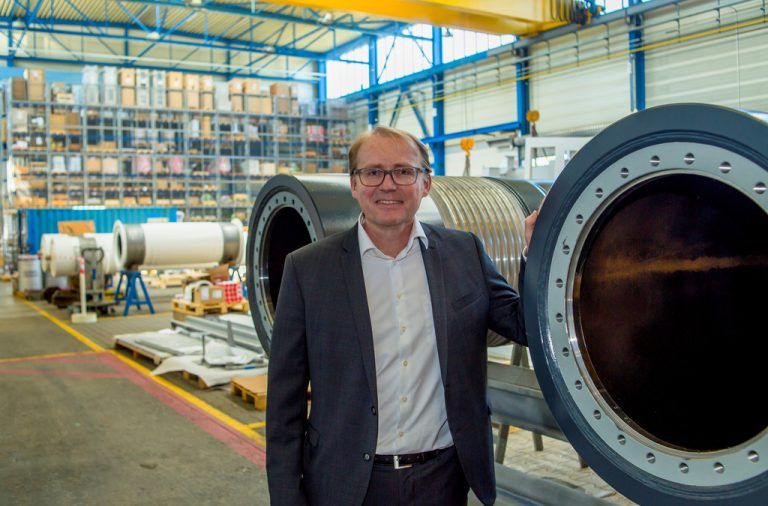 Günter Bischof freut sich bei Künz über gute Geschäfte. Im letzten Jahr wurde zum ersten Mal die Schallmauer von 100 Millionen Euro Betriebsleistung überschritten. Fotos: VN/Paulitsch