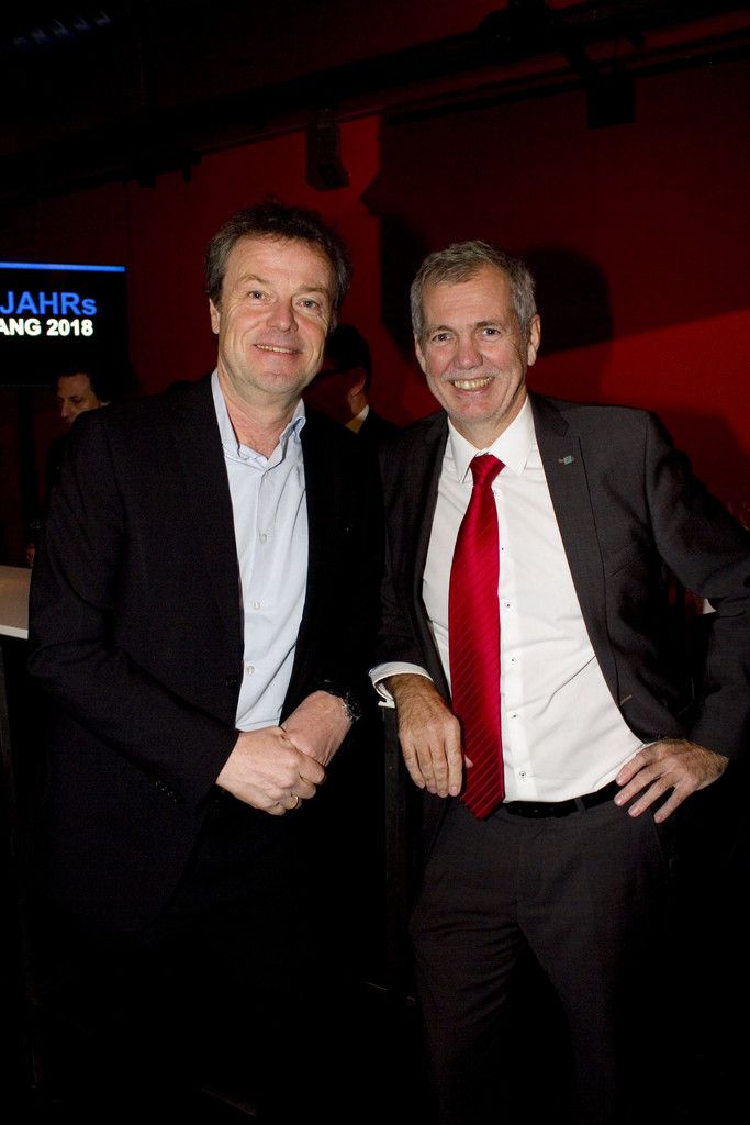 Günther Lehner (Alpla) und Landesdirektor Robert Sturn (VLV).