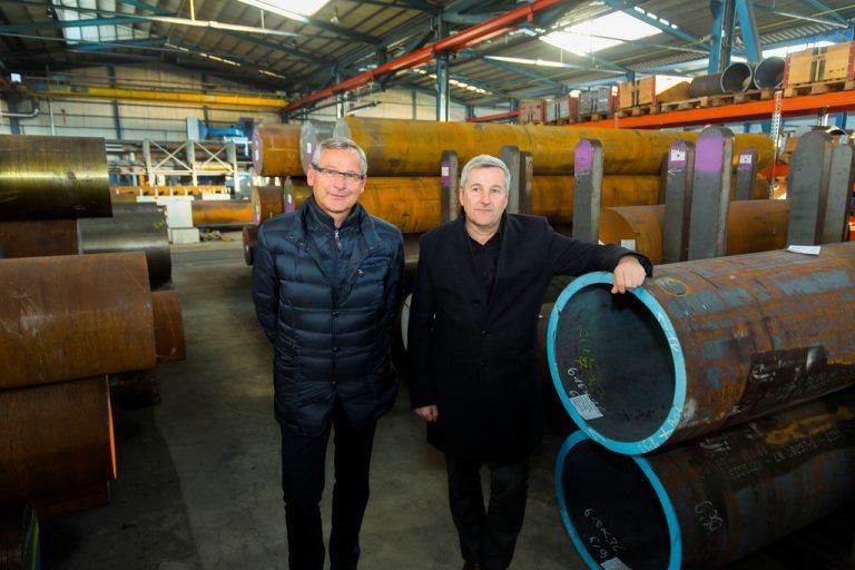 Haben ehrgeizige Pläne: EHG-Geschäftsführer Markus Lutz und Stefan Girardi. Paulitsch