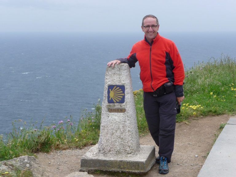 Harald Pfanner legte auf seinem Weg nach Santiago de Compostela in mehreren Etappen über 2300 Kilometer zurück. Foto: Pfanner