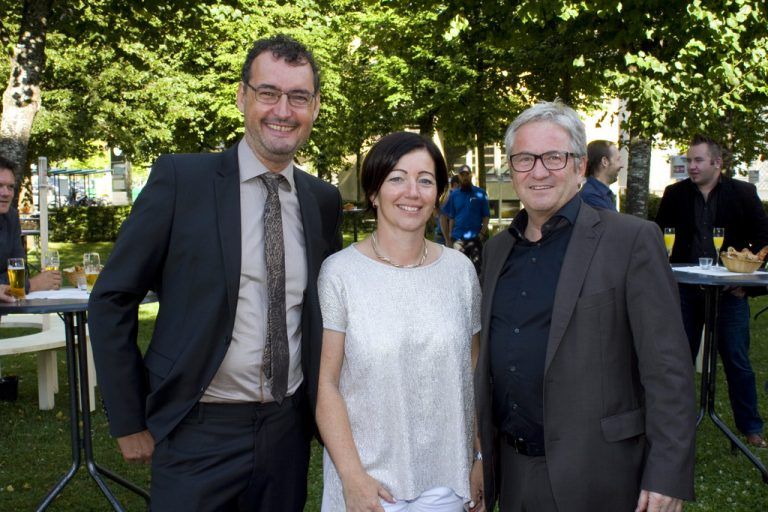 Herbert Brunner, Judith Eckmayer und Matthias Ammann.