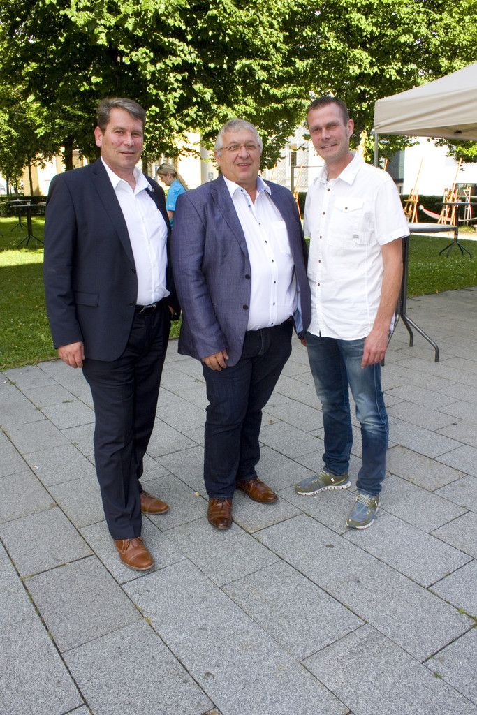 Hermann Atzmüller, Sigi Kohler und Gerhard Sutter.