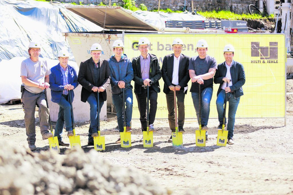 Spatenstich in Ludesch