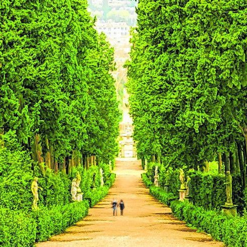 Eindrucksvoller Boboli-Garten
