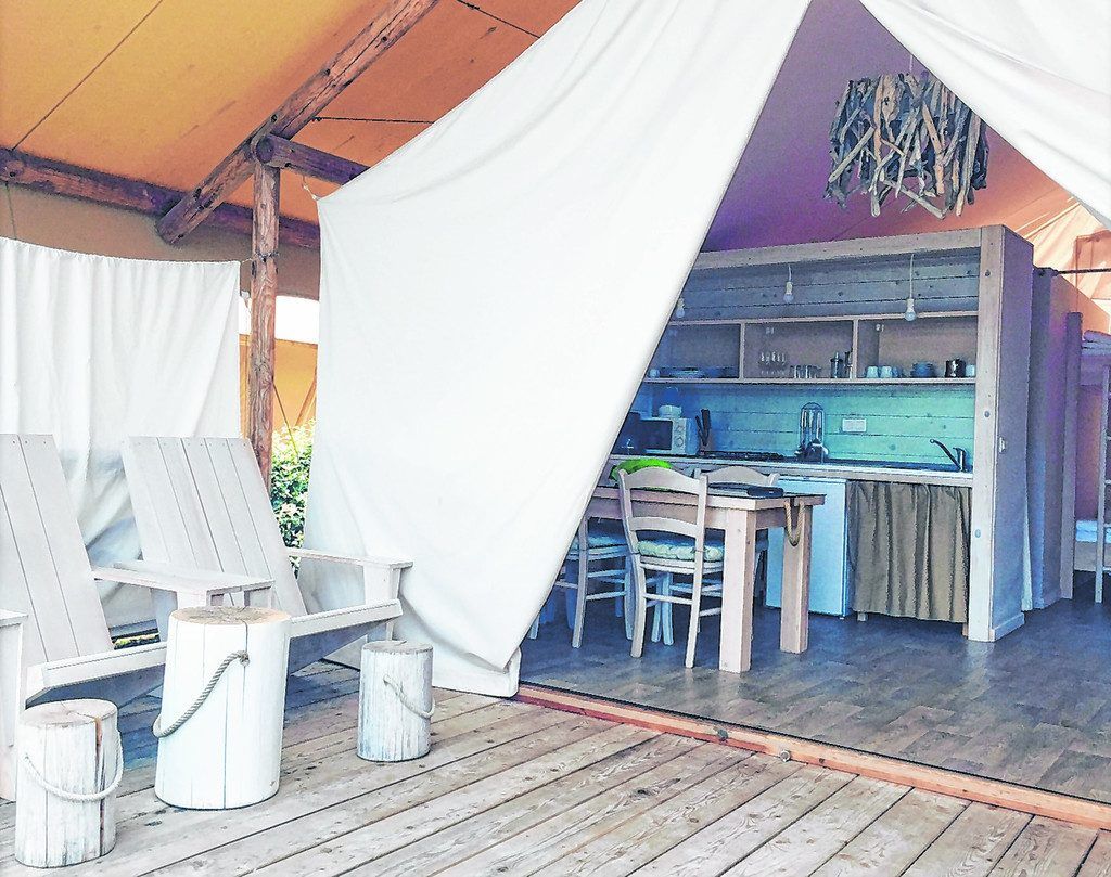 Campen kann auch komfortabel sein
