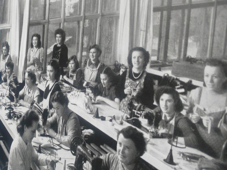 In der besten Zeit beschäftigte die Bally Comp. in Schönenwerd/Solothurn über 7000 Mitarbeiter. Fotos:Ballyana