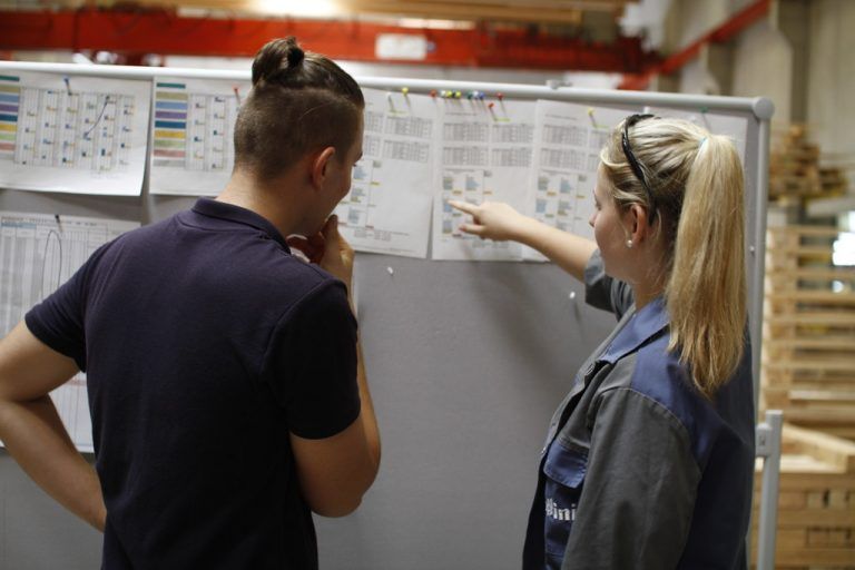 In der Collini Gruppe werden Lehrlinge auf Herausforderungen der Zukunft, wie Digitalisierung, Globalisierung und Individualisierung, vorbereitet.